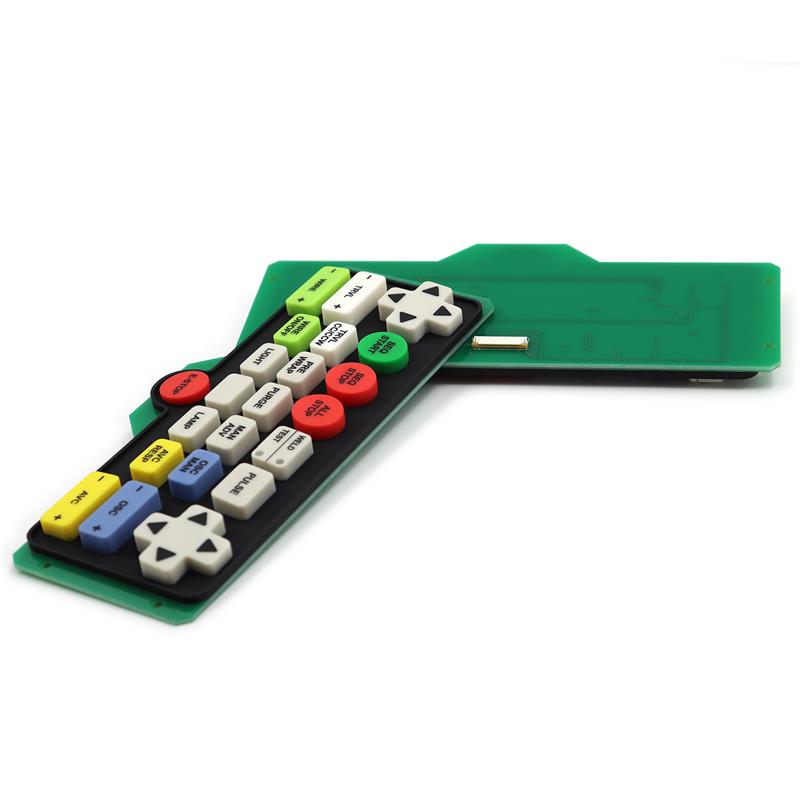 Silicone rubber membrane keypads