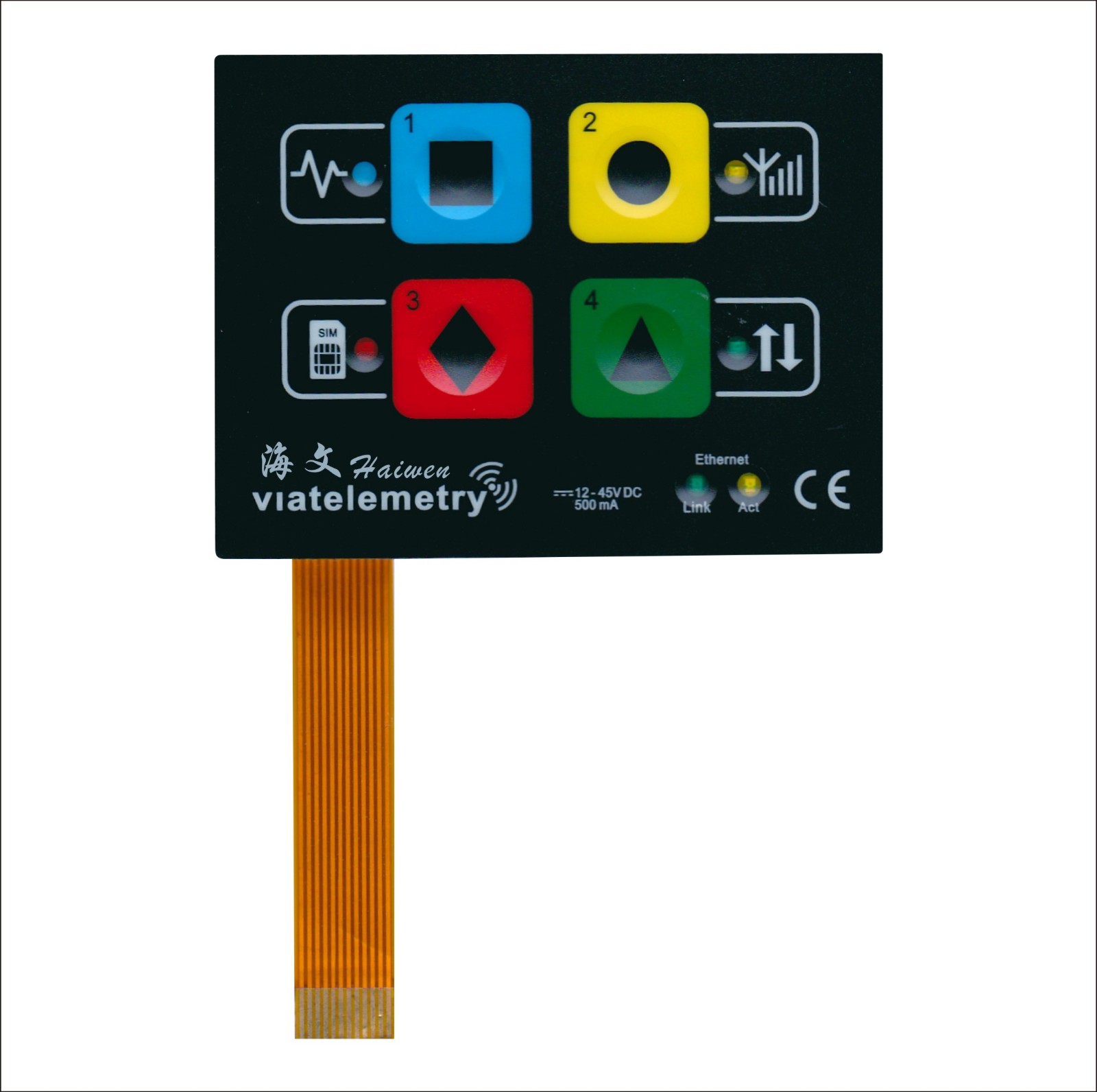 FPC membrane switch for machine 